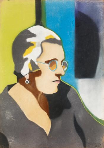 Tibor Duray: Old Woman Wearing Glasses (Mum)